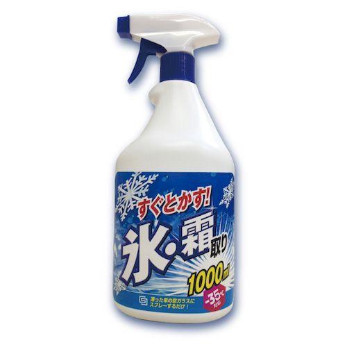 解氷剤 氷・霜取りスプレー 1L 12本セット ヨーキ産業