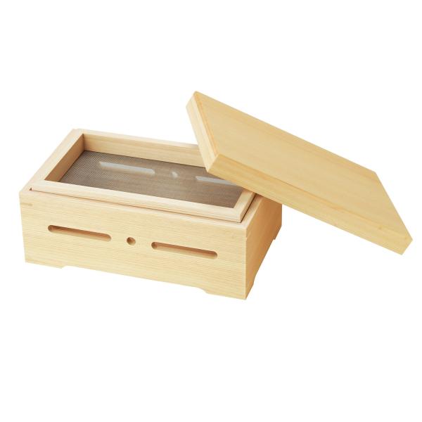 檜製 焼きのり箱（大） 16282 ヤマコー