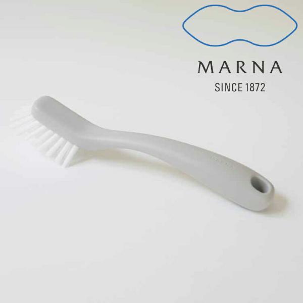マーナ marna お風呂のミニブラシＧＹ Ｗ602ＧＹ マーナ W602 お風呂のミニブラシ 住環...