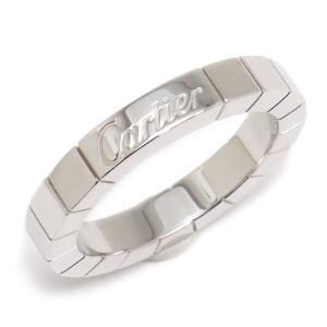 送料無料 カルティエ Cartier ラニエールリング 6 約6号 信憑 定番人気 質屋鑑定品 刻印46 750wg 指輪 美品