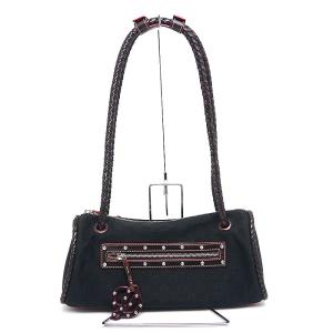 エムシーエム MCM クラッチバッグ セカンドバッグ 総柄 黒 ブラック