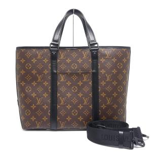 ルイヴィトン Louis Vuitton LV ウィークエンド トートPM M45734 モノグラムマカサー 2WAY 斜め掛け｜kurata7