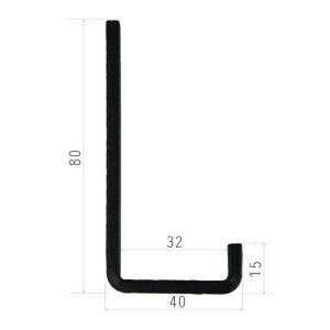 CURRO アイアンフック L字 フック金具 ...の詳細画像4
