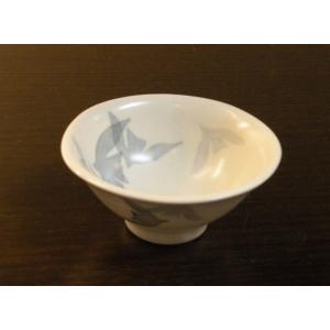 砥部焼　鳥柄　盃　おちょこ　陶彩窯　焼き物　陶器