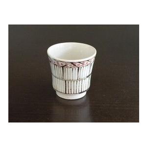 砥部焼　湯のみ　F柄　花垣文　古砥部　陶彩窯　焼き物　陶器