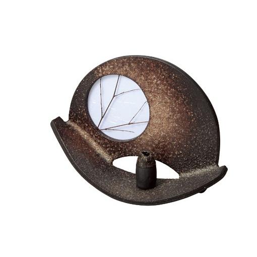 信楽焼　扇形花器　大　花器