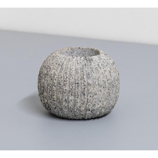 花器　花瓶　flower vase  OT-VASE-sabo-A　庵治石  AJI PROJECT...