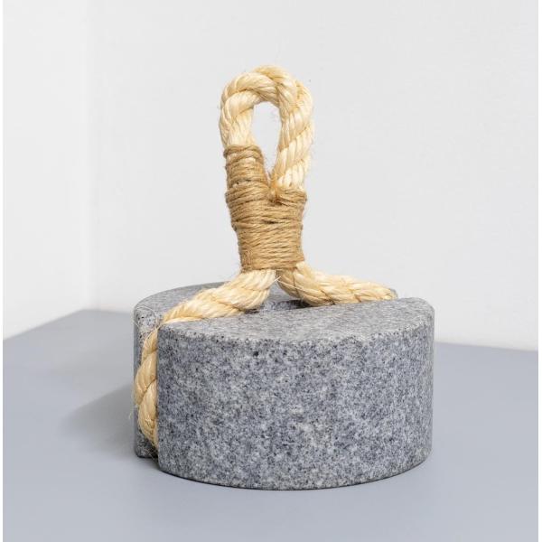 漬物石　ドアストッパー  庵治石  CS-STOPPER/B/komame   AJI PROJEC...