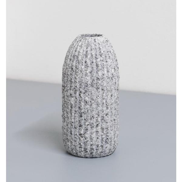 花器　花瓶　flower vase  OT-VASE-sabo-C　庵治石  AJI PROJECT...