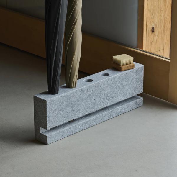 傘立て　スリム　SS - UMBRELLA STAND slim komame 　庵治石  AJI ...