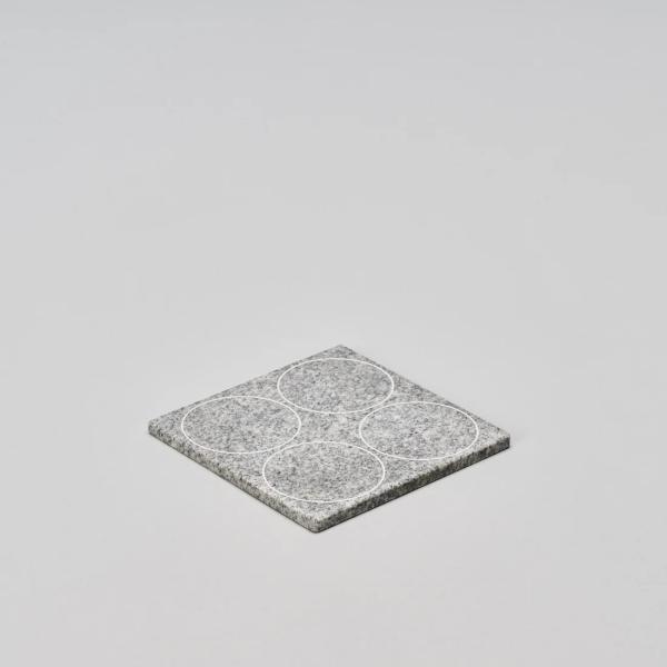 コースター　Coaster   プレート　プランタープレート 正方形　 庵治石  AJI PROJE...