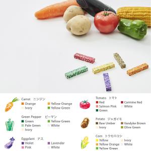 あおぞら クレヨン ドット ベジタブル クレヨ...の詳細画像2
