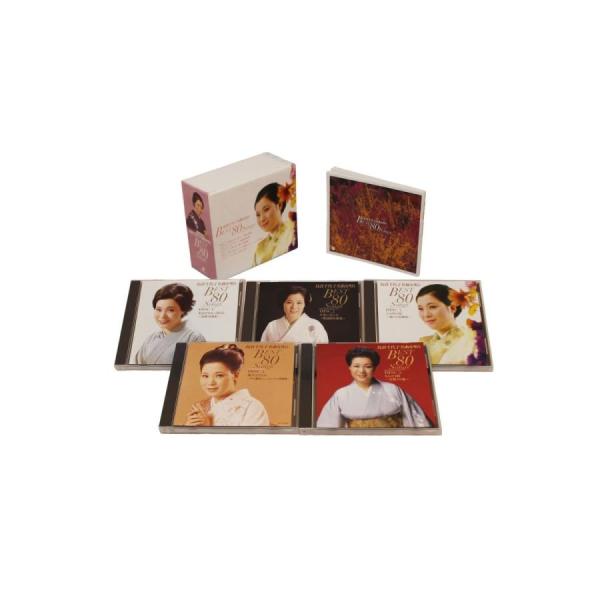 新品 島倉千代子名曲を唄う Best 80 Songs  CD5枚組  (全80曲)  日本コロムビ...