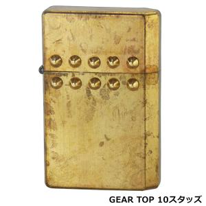 GEAR TOP 役満 四暗刻 日本製 オイルライター 高品質 職人 オイル揮発