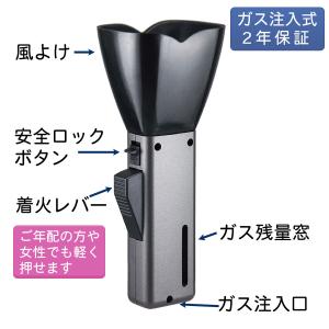 お線香用 ターボライター せせらぎIII ペン...の詳細画像1