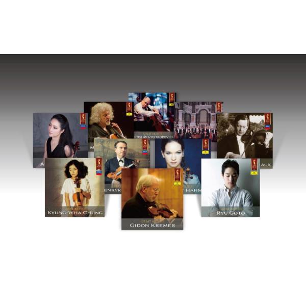 新品 偉大なるアーティスト 弦楽器奏者編 CD10枚セット 全68曲 ユニバーサルミュージック 各デ...