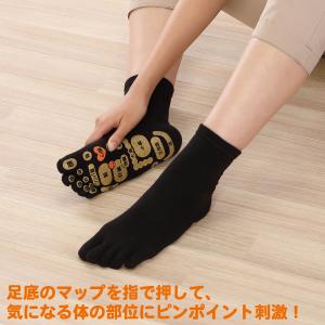送料無料 両面足つぼ 5本指 婦人 つぼ押し ...の詳細画像3