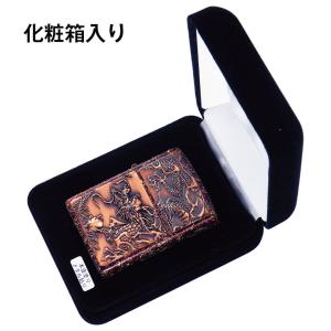 ZIPPO ライズメタル 赤龍 金乱糸 赤 漆...の詳細画像2