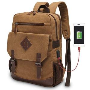 Modoker ラップトップバックパック 旅行 リュックサック ハイキング アウトドア バックパック USB充電ポート 並行輸入｜kurichan-shop