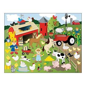 1-Pack - Make-a-farm Sticker Scenes - 12 Sticker Sheets - 12 Backgro 並行輸入｜kurichan-shop