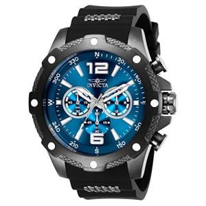 Invicta メンズ I-Force ステンレススチール クォーツウォッチ ポリウレタンストラップ付き ブラック 24 モデル:27｜kurichan-shop