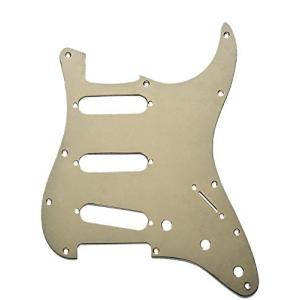 Fender ピックガード Pickguard  StratocasterR S/S/S  11-Hole Mount  Gold An 並行輸入｜kurichan-shop