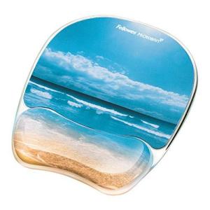 Gel Mouse Pad w/Wrist Rest  Photo  9 1/4 x 7 1/3  Sandy Beach 並行輸｜kurichan-shop