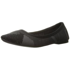 Skechers Women's Cleo Wham Flat  Black/Charcoal  8 M US 並行輸入｜kurichan-shop