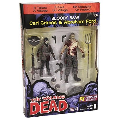 Walking Dead Comic Series 4 PX Carl and Abraham Ac...