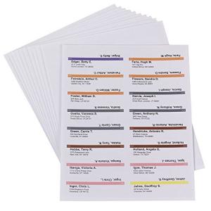 Viewables Color Labeling System  Label Pack Refill  3 1/2 Inch  Whit｜kurichan-shop