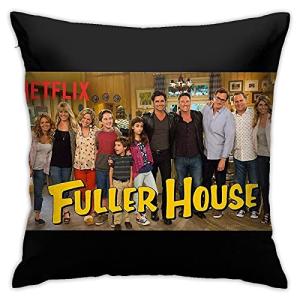 Fuller House フルハウス　 スクエア (45cmx45cm) 枕カバー ホーム ベッド ルーム インテリア デコレーショ 並行輸入｜kurichan-shop