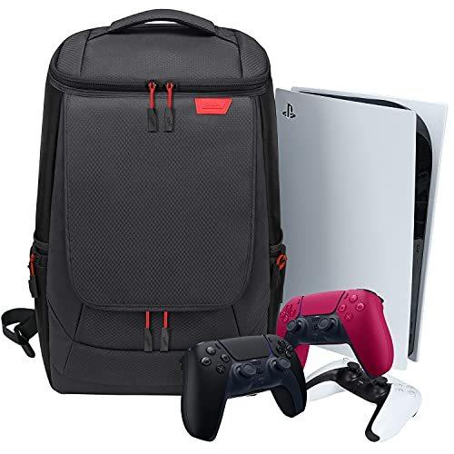 PS5 ケース 収納バッグ ゲーミングバックパックバッ保護バッグ キャリーケース 大容量 防水 防塵...