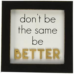 Enesco Gilded Edge Be Better Wall Decor 8インチ 並行輸入｜kurichan-shop