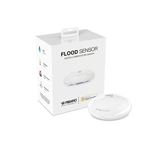 Fibaro FGBHFS-101 フラッド 水温センサー ホームキット対応 水漏れ検知器 ホワイト...