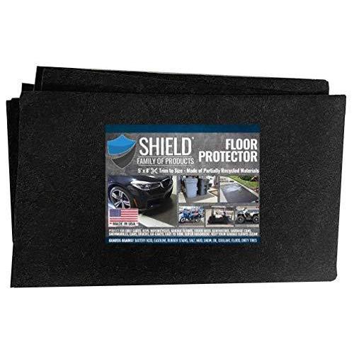 Shield Family フロアプロテクター - プレミアム吸収性オイルマット - 再利用可能/耐...