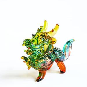 H&D HYALINE & DORA クリスタルガラス ドラゴンの置物 コレクション用 ガラス 小さな神話の動物 風水 ホームスタチュー 並行輸入｜kurichan-shop
