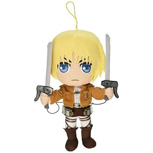 進撃の巨人 Attack on Titan アルミン・アルレルト ぬいぐるみ 22cm  並行輸入 ...