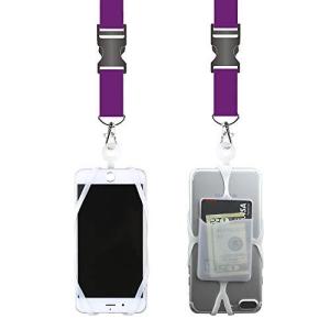 Gear Beast ユニバーサル携帯電話ストラップ iPhone Galaxy & ほとんどのスマートフォンに対応 カードポケット付き 並行輸入｜kurichan-shop