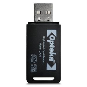 Opteka USB 2.0?SDHC / SDXC / microSDHC / SDXCカードリーダーブラック 並行輸入 並行輸入｜kurichan-shop