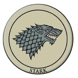 Game of Thrones Embroidered Patch Stark 並行輸入 並行輸入｜kurichan-shop