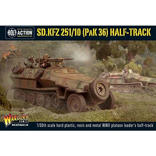 Sd.kfz 251 10 Pak 36 Half Track Tank Miniature 並行輸...
