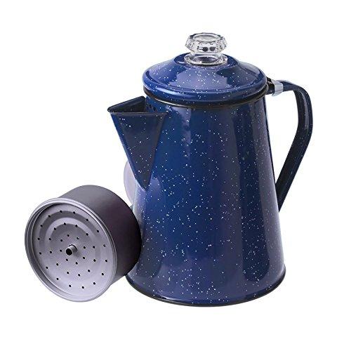 GSI ティーポット Cafetiere 8 tasses en email bleu gamell...