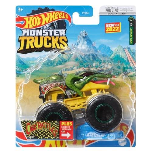 ホット ホイール モンスター トラック　Monster Trucks Cage Rattler 1:...