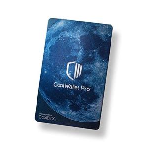 CoolWallet Pro ワイヤレスハードウェアウォレット 賢い暗号ユーザー用 - BTC、ETH、USDT、XRP、LTC、ERC｜kurichan-shop