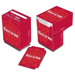 Force of Will - Ultra Pro: Deck Box - Red 並行輸入 並行輸...