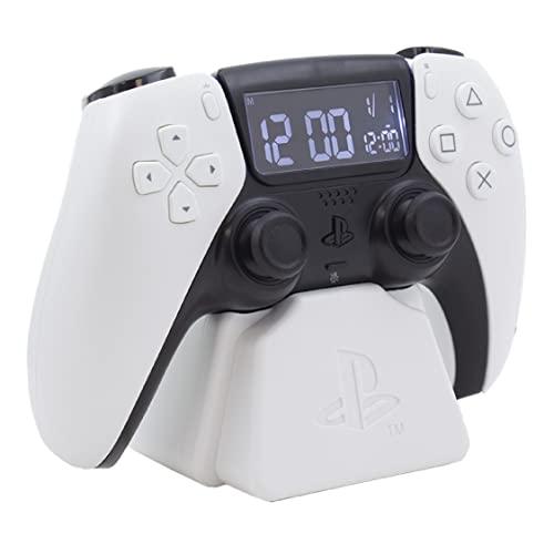 Paladone プレイステーション ホワイト PS5 コントローラー 目覚まし時計 並行輸入