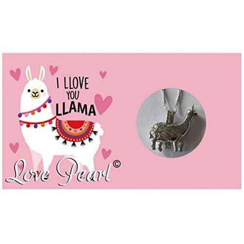 I Love You Llama Love Wish パールキット チェーンネックレスキット ペンダ...