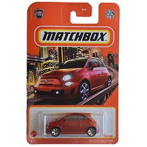 Matchbox 2019 Fiat 500 Turbo、レッド 19/100 並行輸入 並行輸入｜kurichan-shop