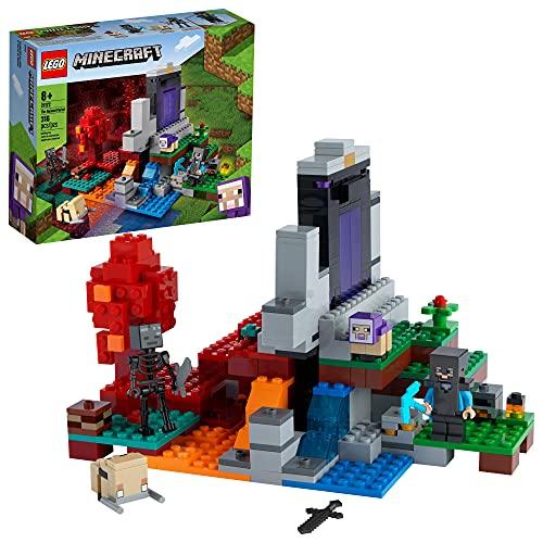 レゴ　スティーブとウィザースケルトンの子供向けの楽しいマインクラフト LEGO Minecraft ...