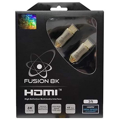 Fusion8K HDMI 2.1ケーブル 8K @60Hzと4K @120Hzに対応 すべてのテレ...